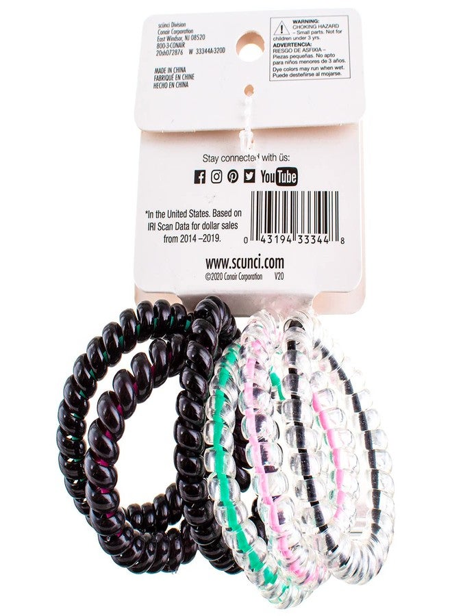 Scunci Spiral Ponytailers with NS Inner Core, 6CT (Pack of 2)2 - Image 2